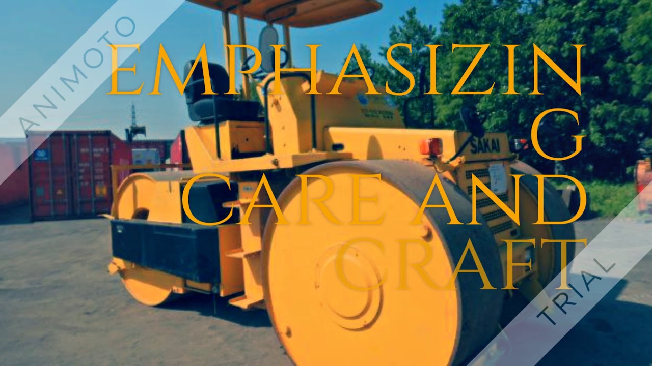 Sakai R2S Macadam Road Roller 1080p