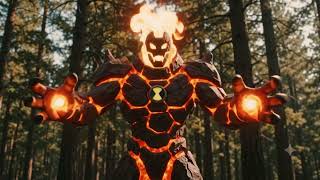 BEN-10 Live Action Heatblast Transformation 🔥 #ben10 #cartoon #heatblast 