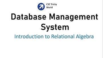 DBMS | Relational Algebra Projection Operation | GATE CS| NTA NET CS| HTET CS| HSSC PGT CS| Hindi