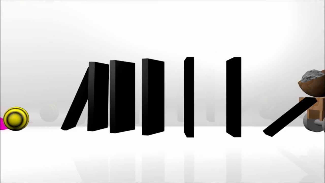 Blender - Animation - Rube Goldberg Machine - YouTube