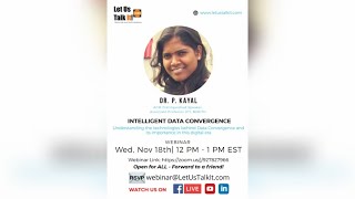 Intelligent Data Convergence - LetUsTalkIt Webinars
