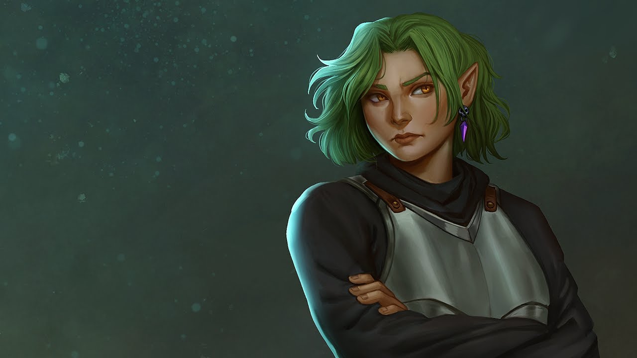 "Cerelia Graye" - Digital Painting