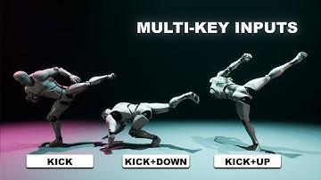 Unreal Hand to Hand Combat #4 - Multiple Key Input Actions