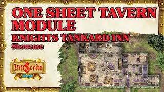 One Sheet Tavern Foundry Vtt Module - Knights Tankard Inn