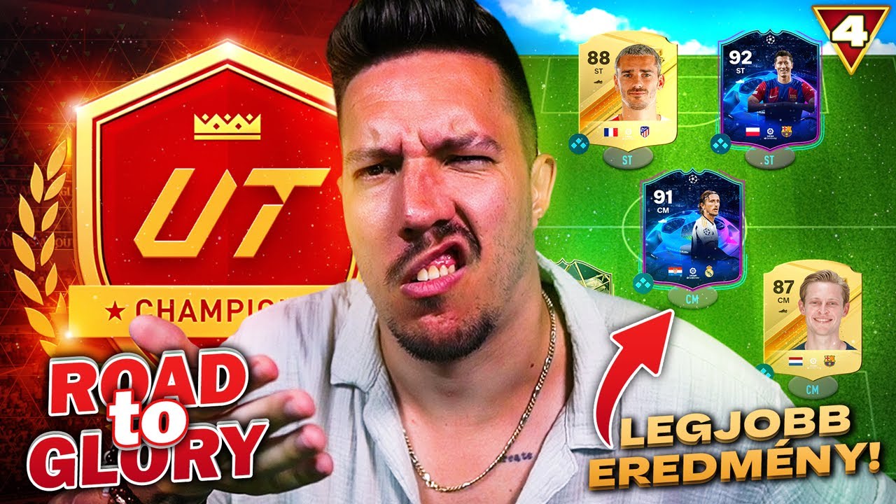 EGYRE JOBB EREDMÉNY... 🔥⚽️ FC 24 ROAD TO GLORY WL #4