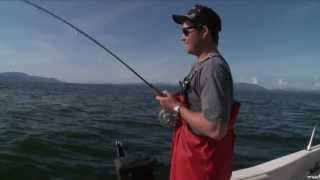 Salmon Fishing in BC with Ultralite Rod Part 2 screenshot 3