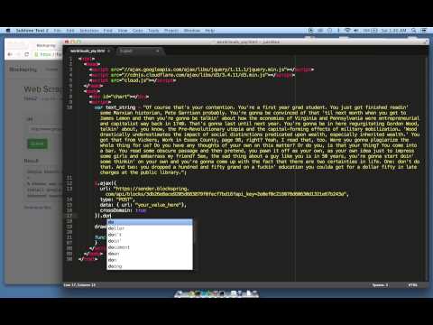 API in Wordcloud