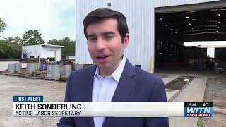 Secretary Sonderling visits North State Steel (WITN)