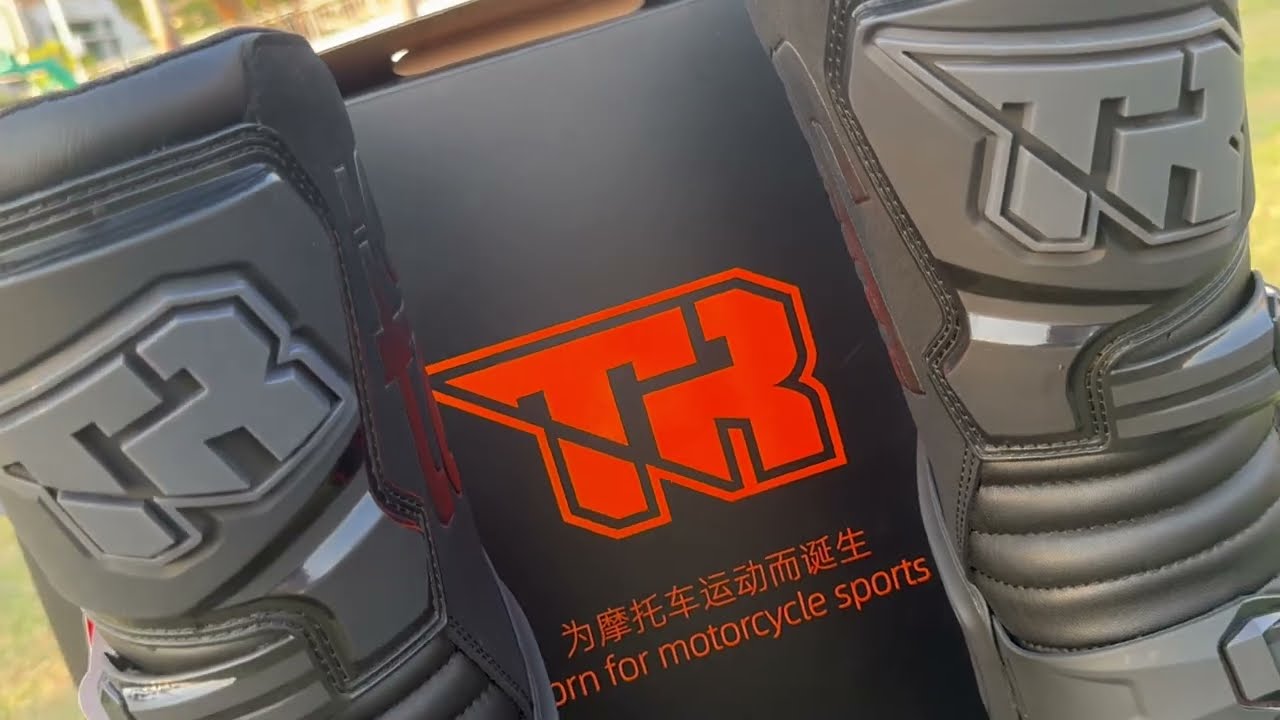 TR TIGER MX3 motocross boots | Double pivot design + all-round TPU protection