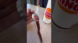 Vintage Coca-Cola Uhr (90er) | Seltene Burger King Promo
