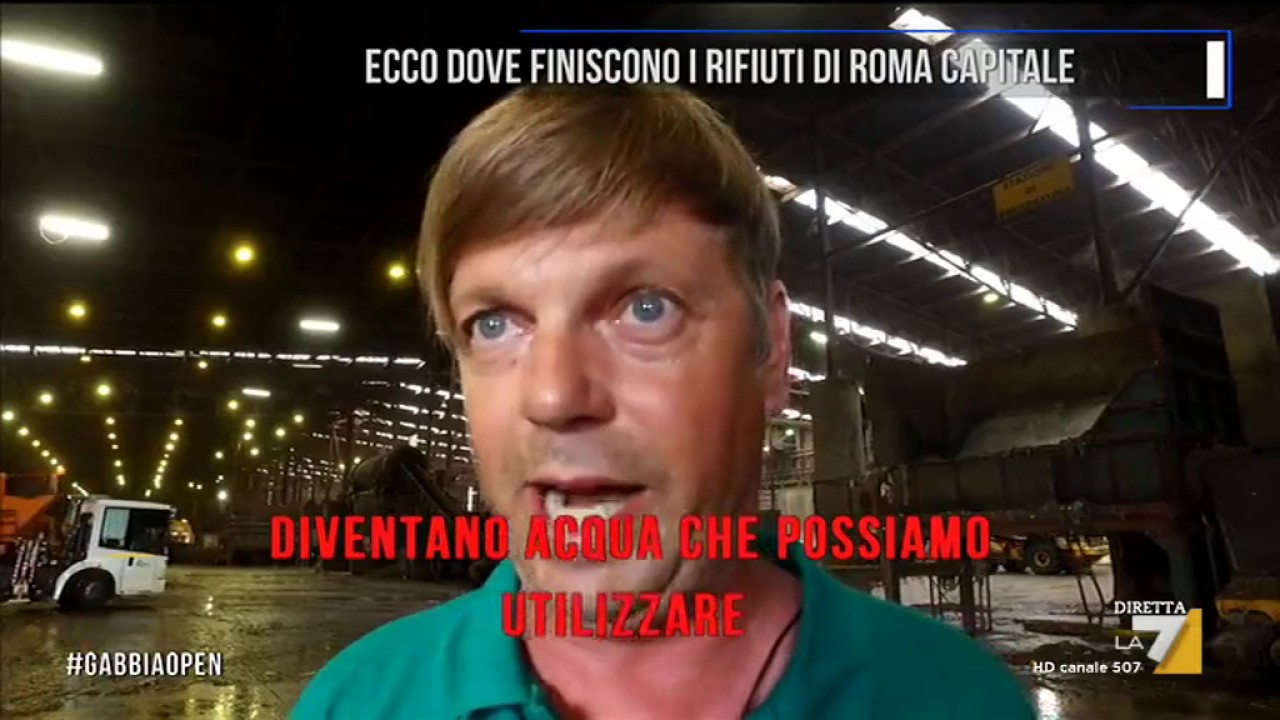 Ecco dove finiscono i rifiuti di Roma Capitale
