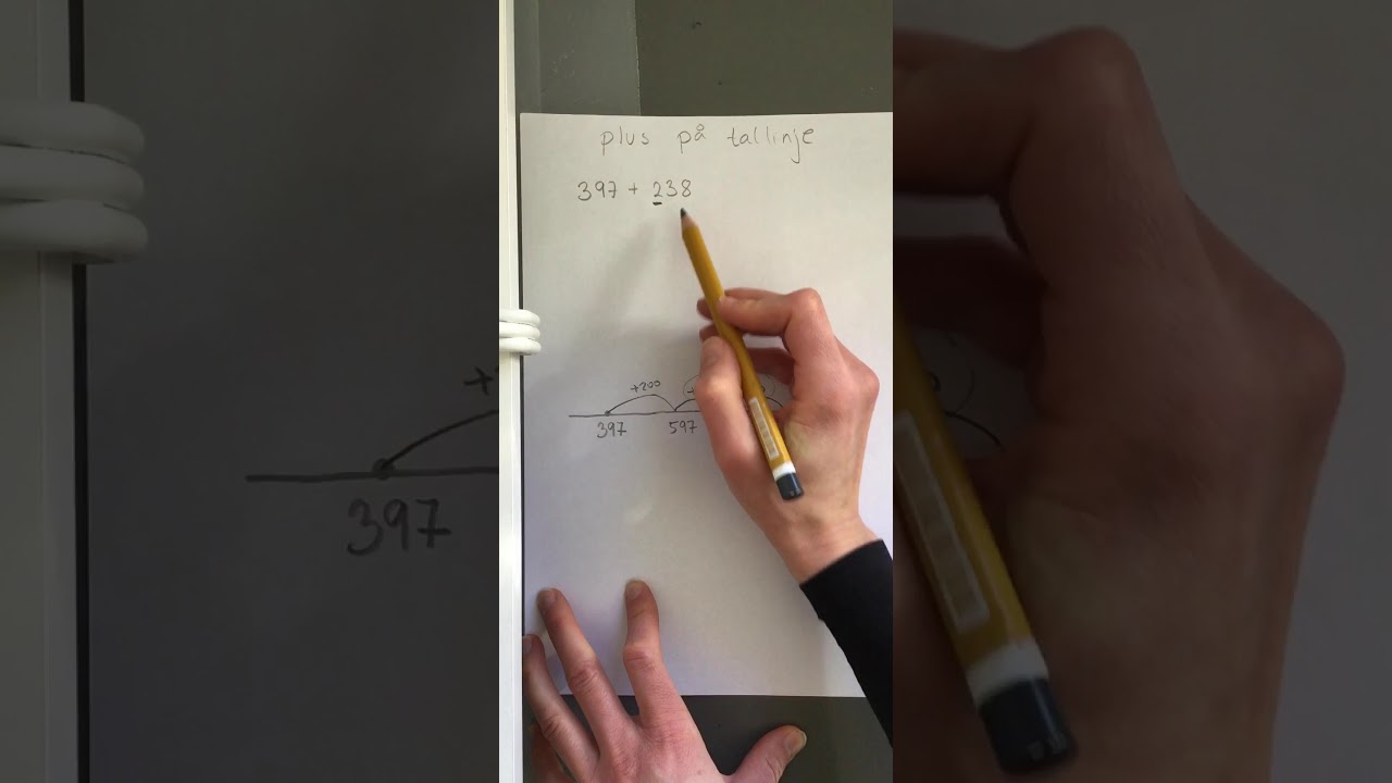 Regnemetode 2 “plus på tallinje”