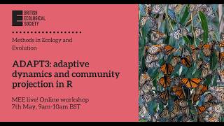 MEE live! ADAPT3: adaptive dynamics and community projection in R