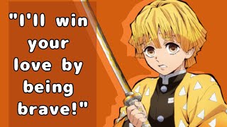 Zenitsu wants to marry you💍(desperately🙏) | A Zenitsu Agatsuma x female listener audio roleplay