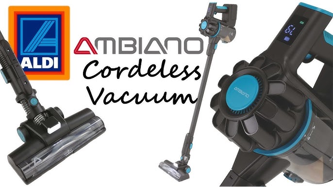 Ambiano 2-in-1 Cyclone Vacuum Cleaner With Pet Brush 