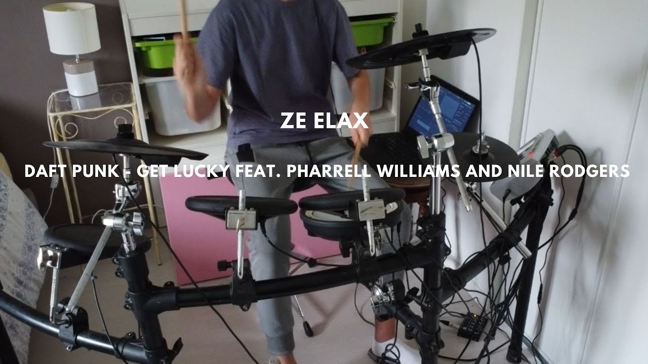 Daft Punk - Get Lucky feat. Pharrell Williams and Nile Rodgers (Drum cover)