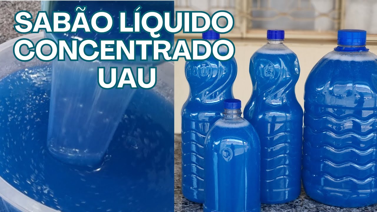 Sabão Liquido Concentrado Uau | Poder e Economia em Casa