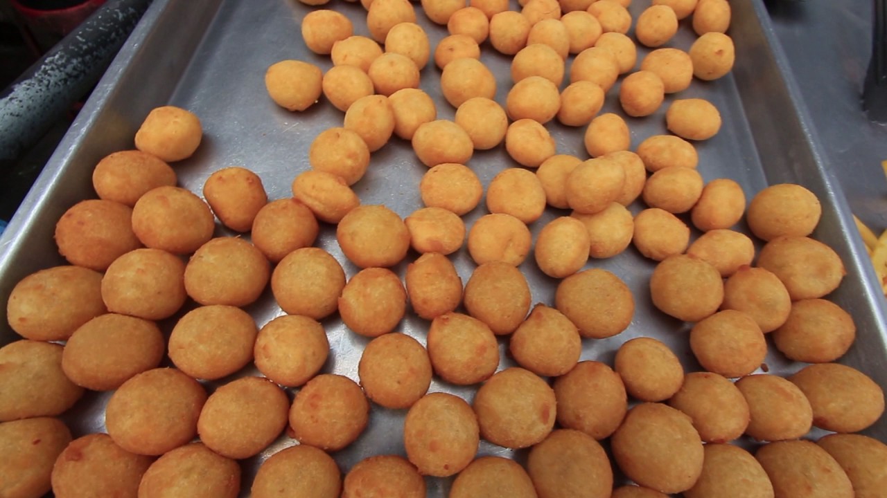 ขนมไข่นกกระทา – Khanom Kai Nok Kratha Thai Fried PotatoBall - YouTube