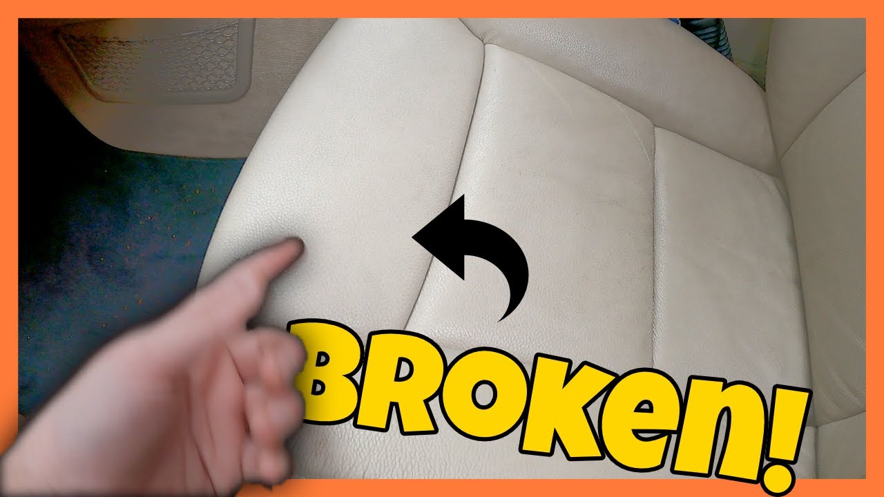 BMW E60 E61 Thigh Support Repair Tutorial *CHEAP DIY* YouTube