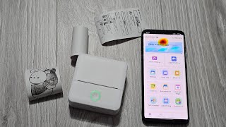 Famous AliExpress Mini Printer - Unboxing & Test! Inkless & Portable Bluetooth Printer 🖨 Wealth