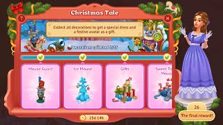 Storyngton Hall: Match 3 games - Event - Decor Event - Christmas Tale screenshot 1