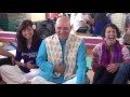 Dr madan kataria teaches at a laughter yoga leader training in italy