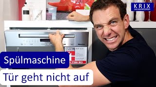 Miele Geschirrspüler Tür geht nicht auf - Spülmaschine mit AutoOpen lässt sich nicht öffnen