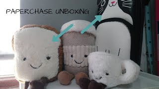 Paperchase & Jellycat Amuseable Unboxing - Stationary & Toast