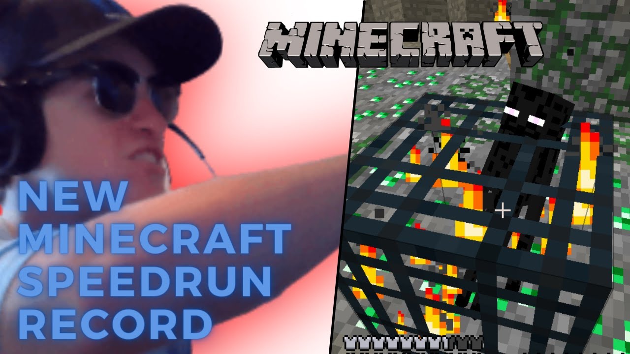 I destroy the Minecraft Speedrun Record yet again - YouTube