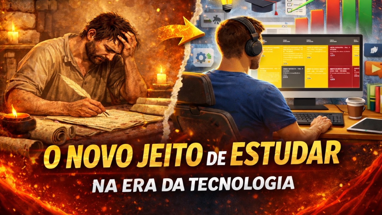 O NOVO JEITO DE ESTUDAR NA ERA DA TECNOLOGIA - PROFESSOR HUGO DIAS