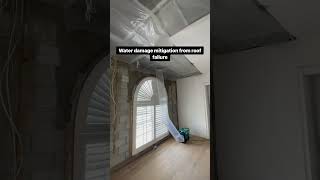 Celebrity Water mitigation from Roof leak/failure Profile