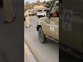 استعراض عسكري لـ كـتـائـب حـ ـزبـ الـلـه وسط مدينة القائم الانبار الحدود العراقية السورية
