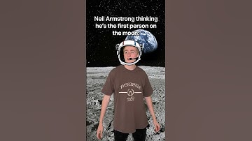 The First Person On The Moon #Shorts