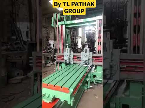 Watch Cone Pully Type Planer Machine 16 FT video 5