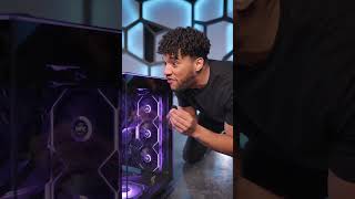 This $600 Lamborghini PC case is completely overkill 💀 #shorts #tech