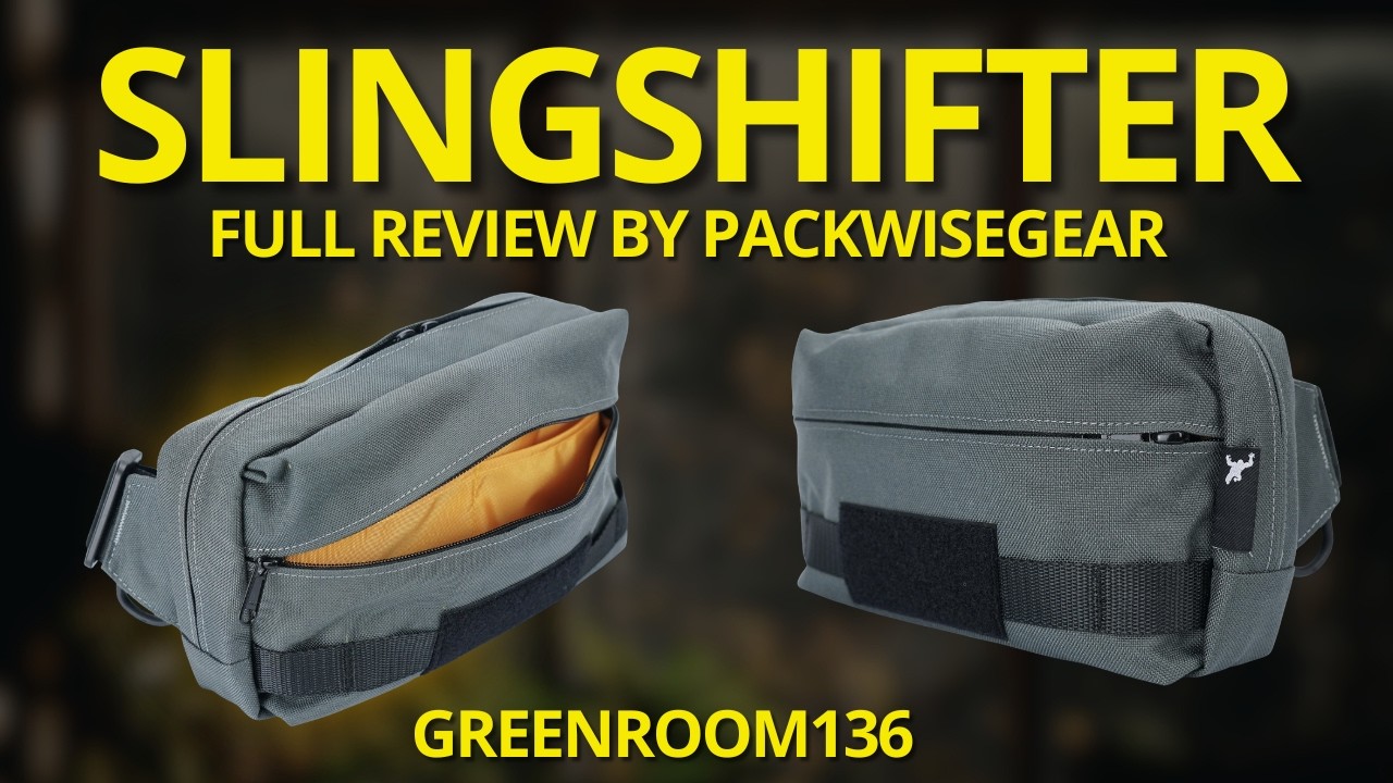 Is This the Best Compact EDC Sling? Greenroom136 SlingShifter Review