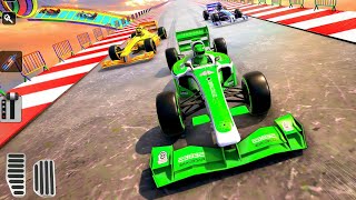 フォーミュラカーメガランプインポッシブルドライバー - フォーミュラカーメガランプレーシング - Androidゲームプレイ screenshot 4