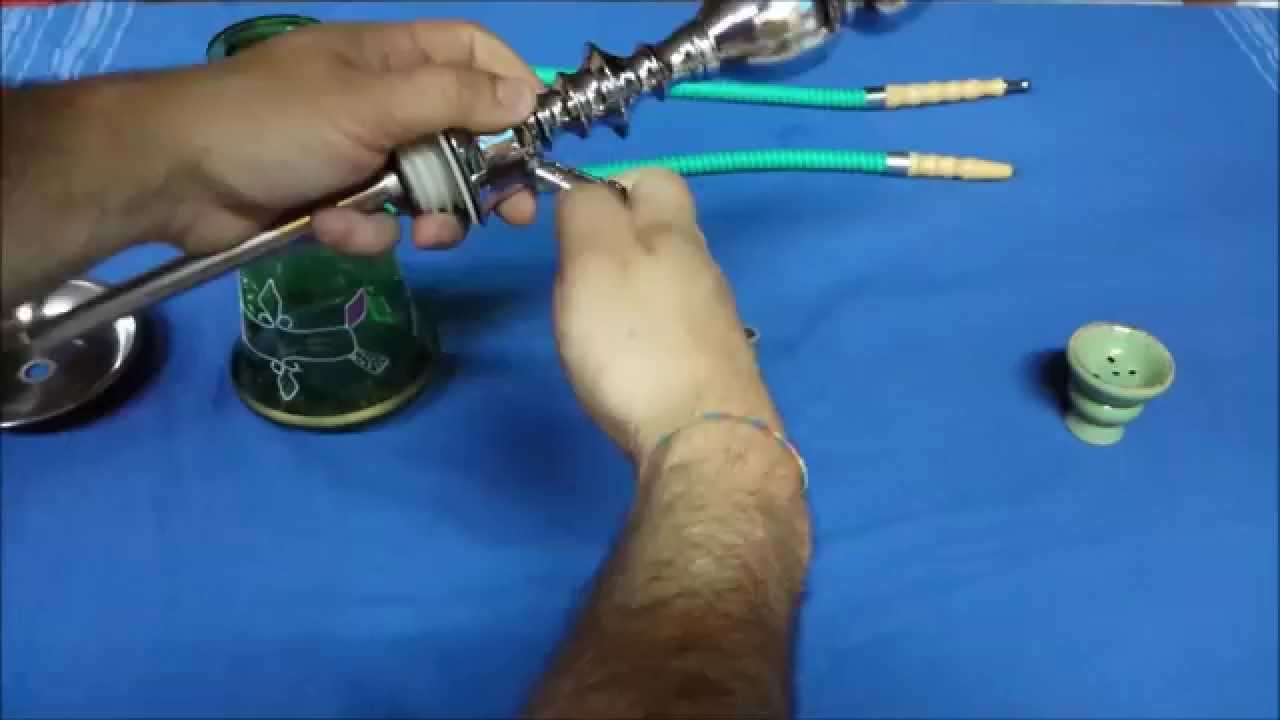 tutorial narghilè assemblaggio