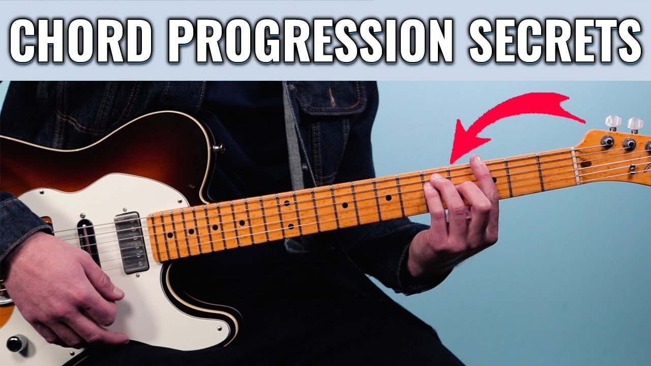 5 Super Common Chord Progressions Every Guitarist Should Know - YouTube