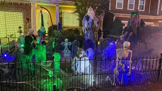 FULL Halloween Yard Haunt 2025 + Scares
