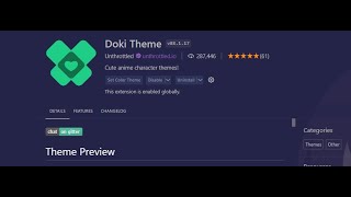 Minimalistic Anime Theme Untuk Visual Studio Code (Indonesia)