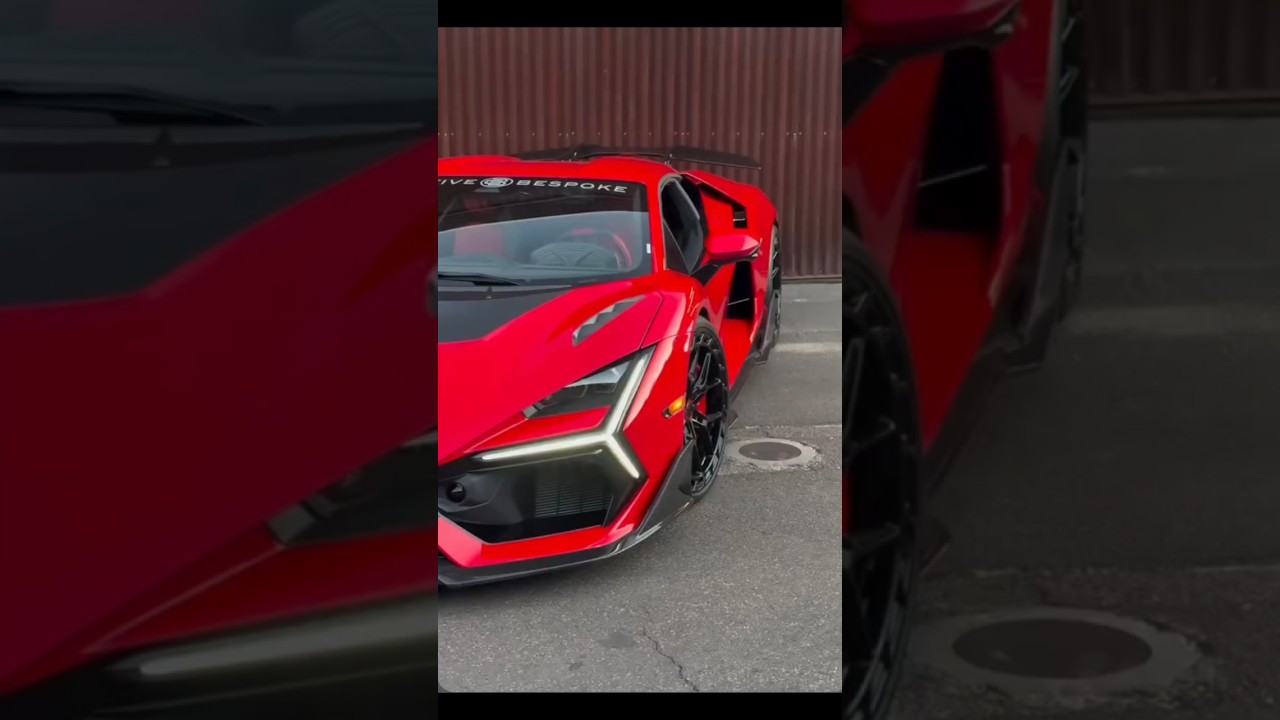 🔥 Red Lamborghini 🏎️ | Cinematic Supercar Edit | Edits 999 official