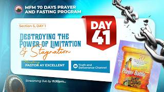 DAY 41 FORTY-ONE MFM 70 DAYS PRAYER & FASTING 2026 PROGRAM | 70 DAYS OF ANSWERED PRAYERS |SECTION 5 screenshot 4