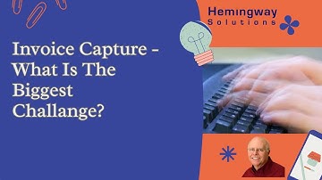 AI Invoice Capture - What is the Biggest Challenge?