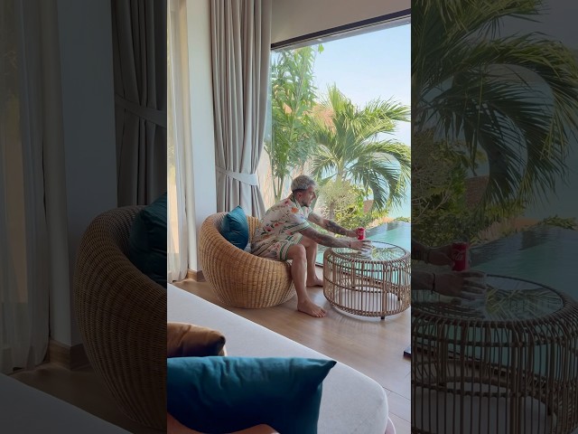 J’ai trouvé une Villa avec Piscine, je suis rentré sans Toké dedans 😂🏝️☀️ ￼#yanns #toketoke