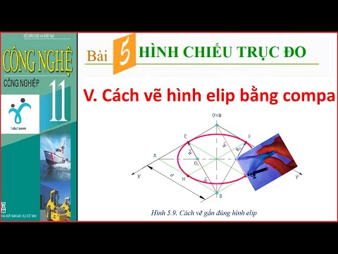 Video Cách vẽ hình elip bằng compa - youtube
