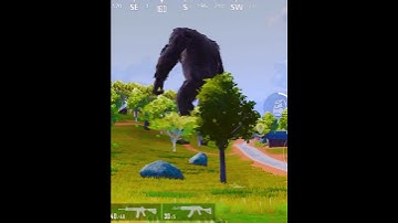 Pubg Mobile Attitude with KING KONG😈|Pubg Funny tik tok video😂 #shorts
