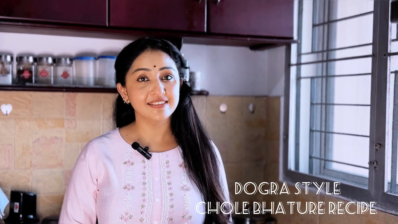 Dogra style chole bhature recipe | Nitya Das