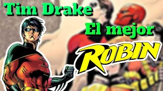 Tim Drake. The Robin On Batmans Level.
