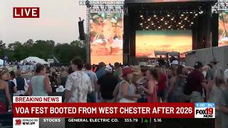 VOA Country Music Festival moving from West Chester after 2026